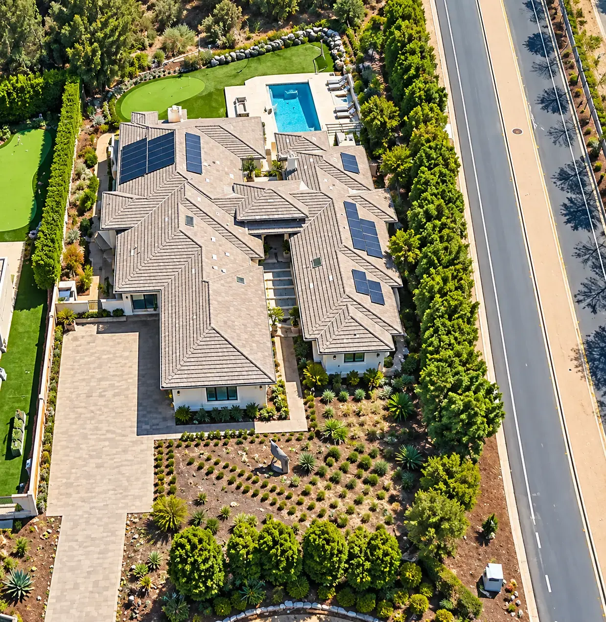 12451 Carmel View North, a 5,475 square foot home on 0.85 acre in The Ridge Estates, Del Mar Mesa, San Diego