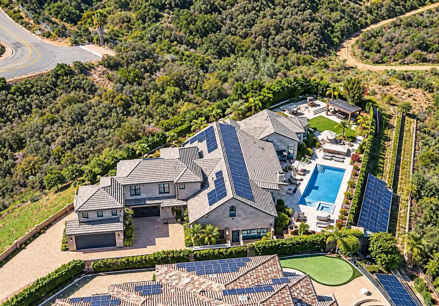12450 Carmel View North, a 6,195 square foot home on 3.35 acres in The Ridge Estates, Del Mar Mesa, San Diego