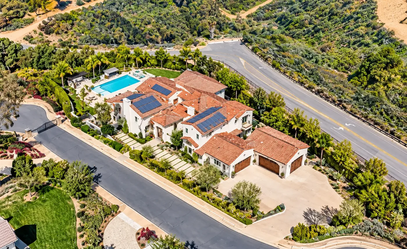 6370 Carmel View South, a 7,016 square foot home on 0.91 acre in The Ridge Estates, Del Mar Mesa, San Diego