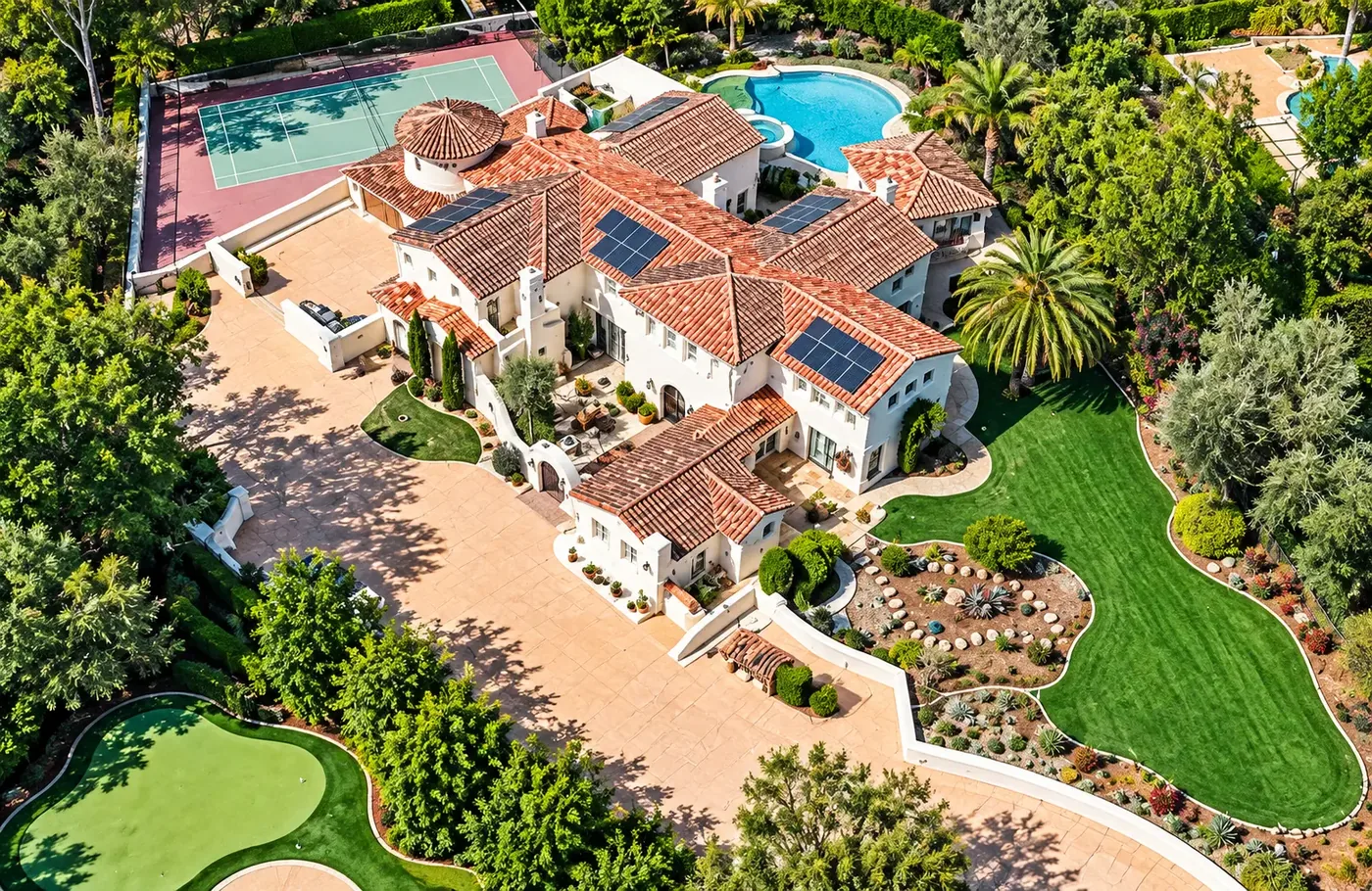 12330 Aquitaine Court, a 6,571 square foot home on 0.93 acre in Whitehorse, Del Mar Mesa, San Diego