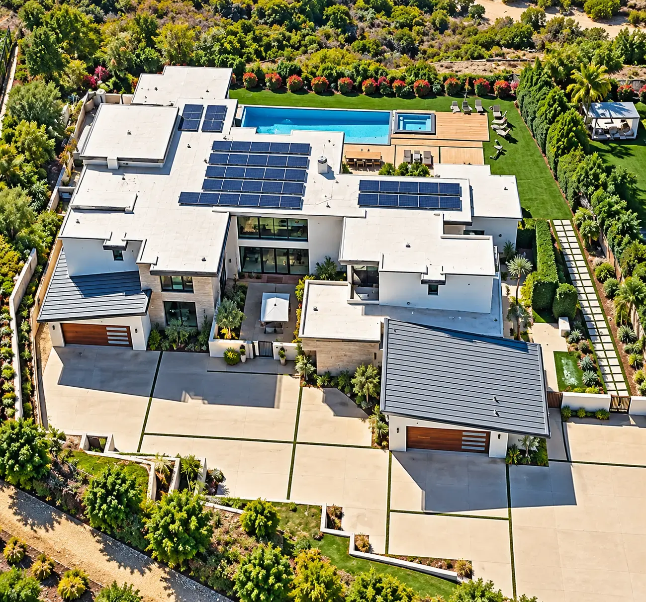 6411 Carmel View South, a 7,724 square foot home on 0.91 acre in The Ridge Estates, Del Mar Mesa, San Diego